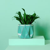 11cm Self-watering POTR Pot | Aqua